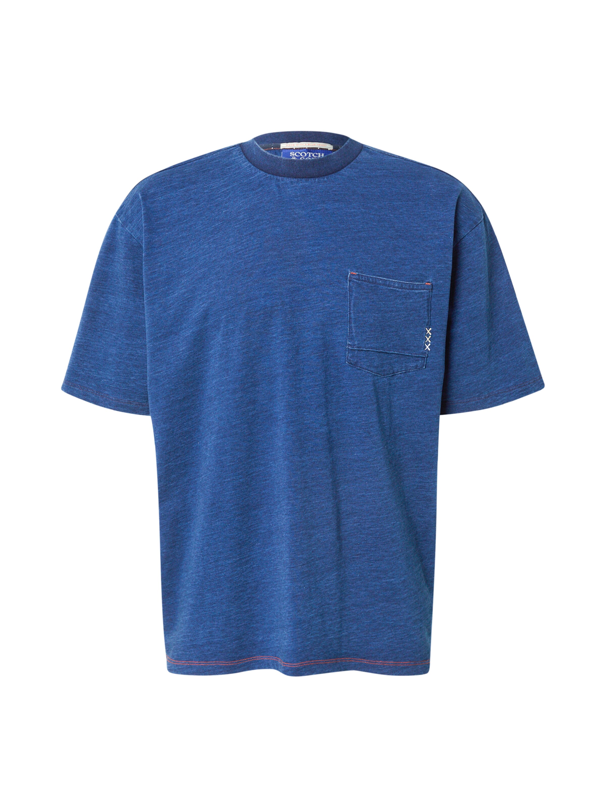 SCOTCH & SODA T-Shirt in Blau: Vorderseite