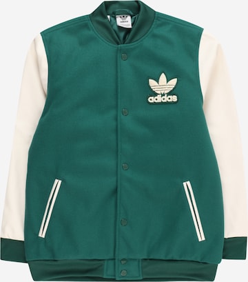 Giacca di mezza stagione 'Adicolor Vrct' di ADIDAS ORIGINALS in verde: frontale