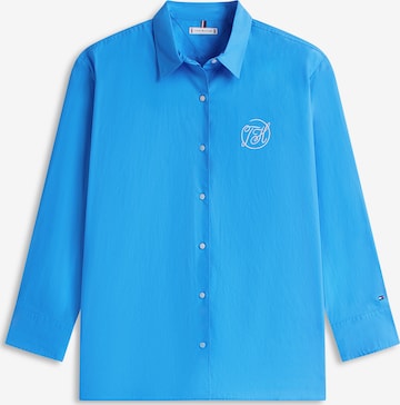 Tommy Hilfiger CurveBluza - plava boja: prednji dio