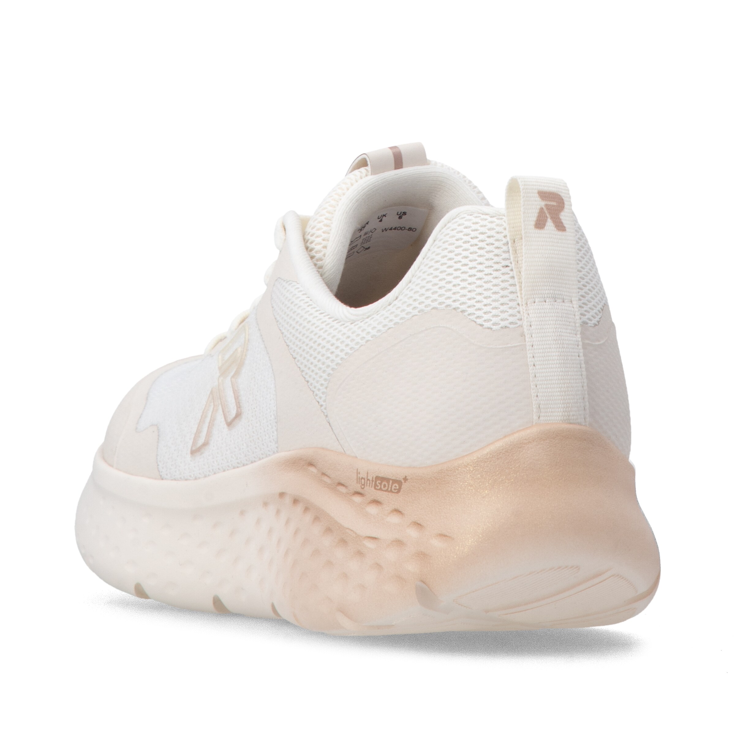 Baskets basses Rieker en blanc