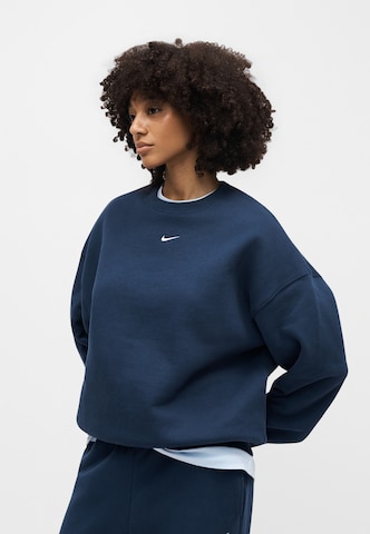 Nike Sportswear Sweatshirt 'Studio' in Blue