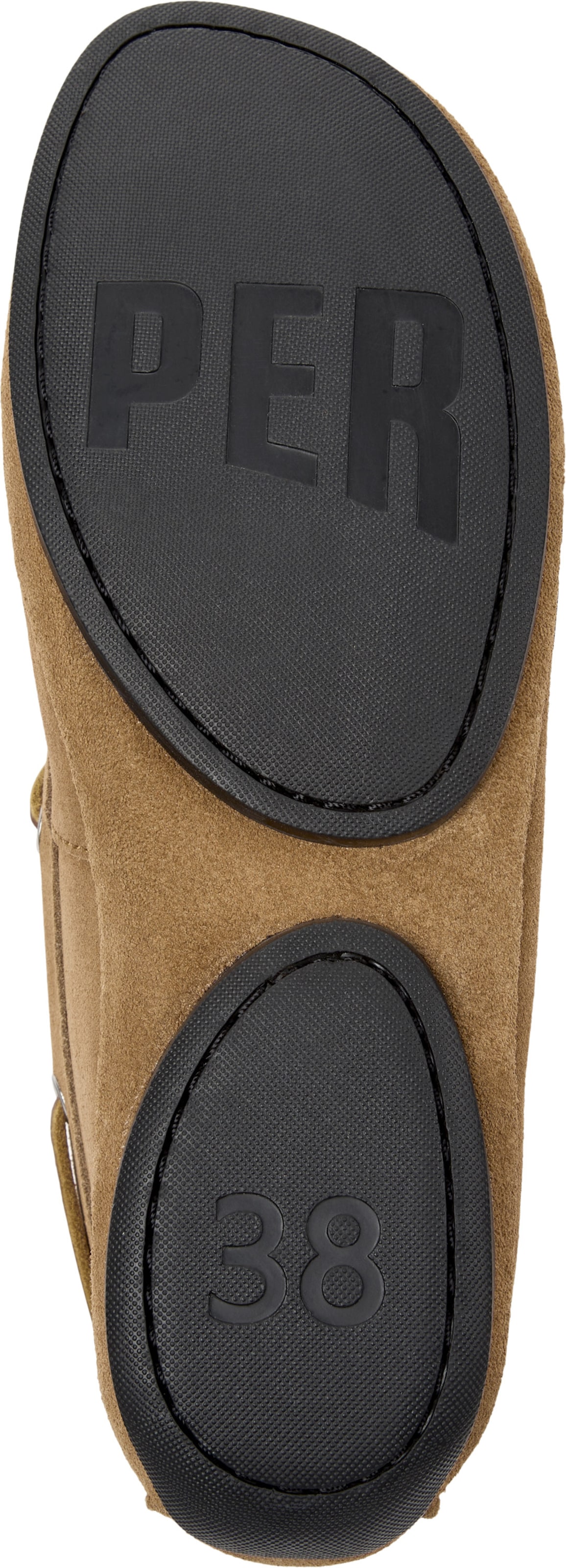 CAMPER - Bailarinas con hebilla 'Right Nina' en marrón