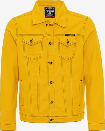 CIPO & BAXX Tussenjas 'CJ289' in Geel: voorkant