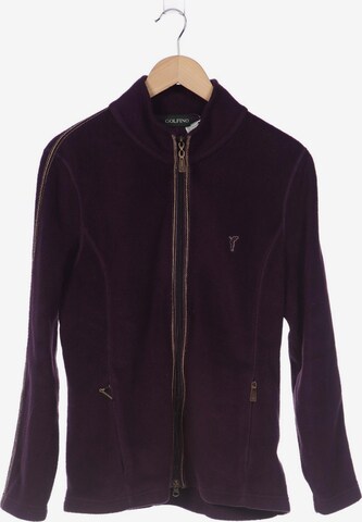 Golfino Sweatshirt & Zip-Up Hoodie in XXL in Purple: front