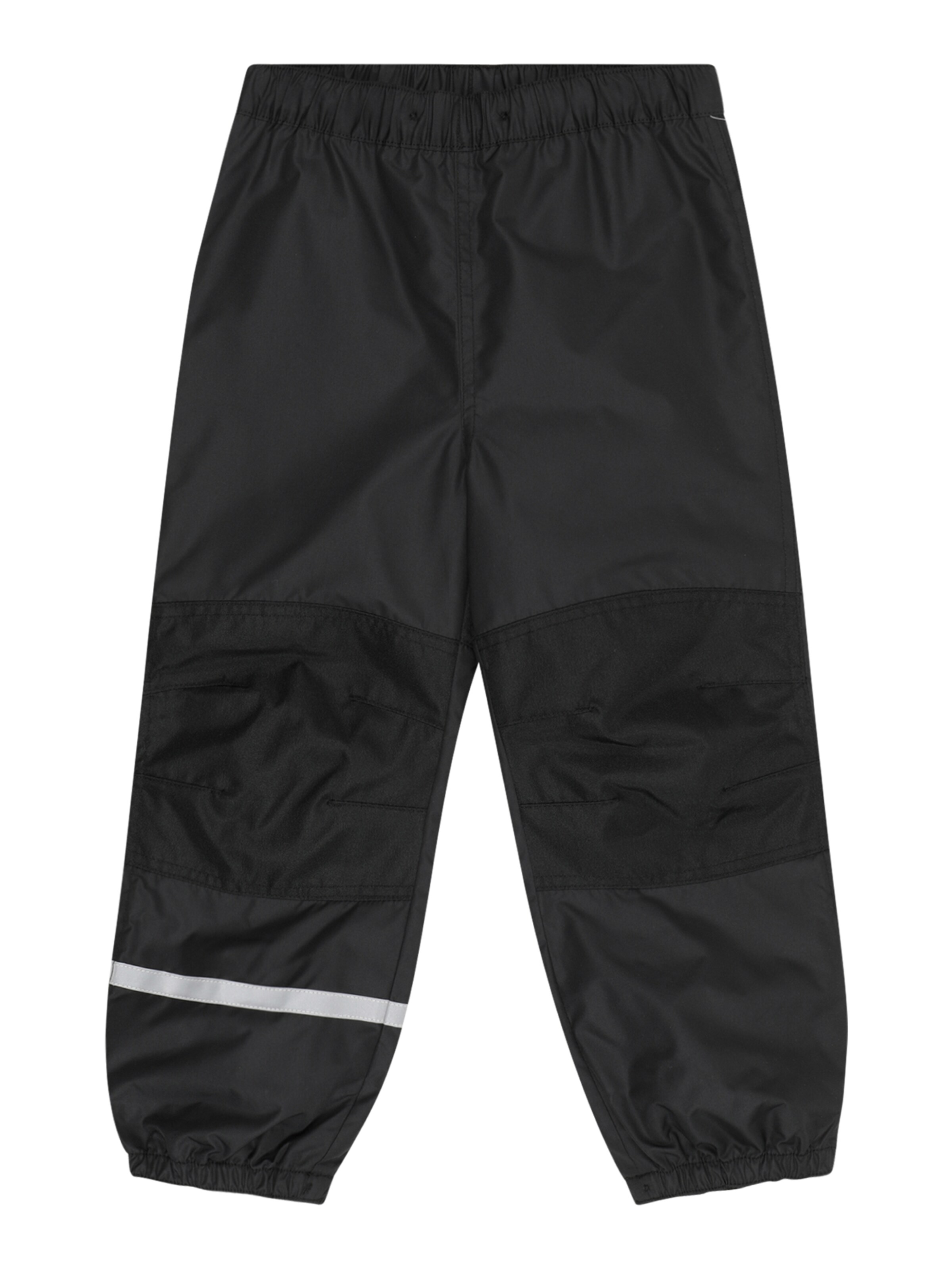 Lindex Regular Панталон в черно: отпред