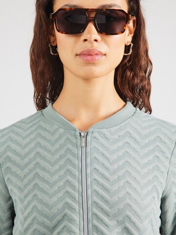 Hailys - Sudadera con cremallera 'Ke44ndra' en verde