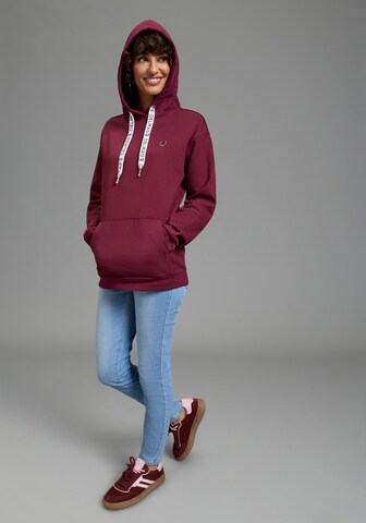 DELMAO Sweatshirt in Red