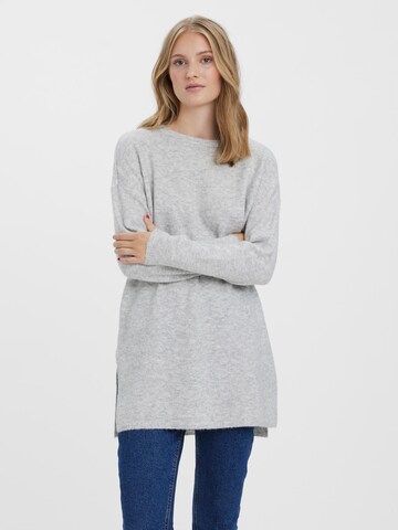 Pull-over 'Plaza' VERO MODA en gris : devant