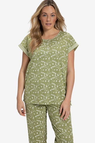 Chemise de nuit Ulla Popken en vert : devant