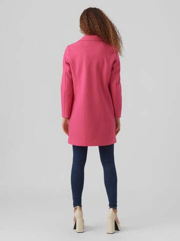 Manteau mi-saison 'Vince Paris' VERO MODA en rose