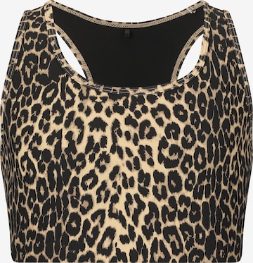 ENDURANCE Bustier BH 'Florencen' in Braun: Vorderseite
