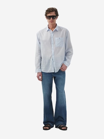 Giesto - Regular Fit Camisa em azul