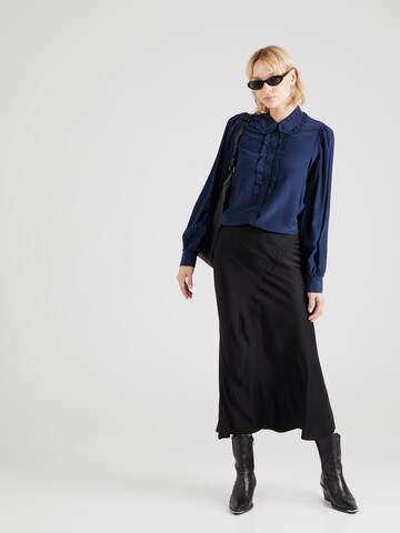 VILA Blouse 'VISUNNY' in Blue