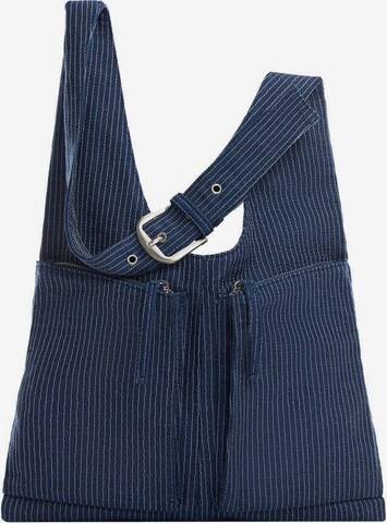 MANGO Shopper 'Paloma' in Blue: front