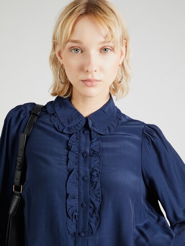 VILA Blouse 'VISUNNY' in Blue