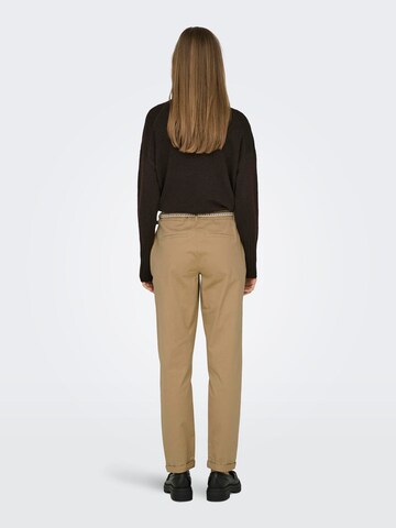 ONLY Slim fit Chino Pants 'BIANA' in Beige