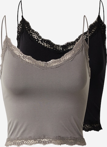 Maglietta intima 'ONLVICKY' di ONLY in grigio: frontale