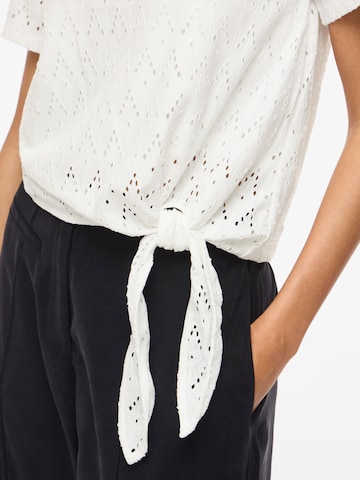 VILA Μπλουζάκι 'VIAMALINA' σε λευκό