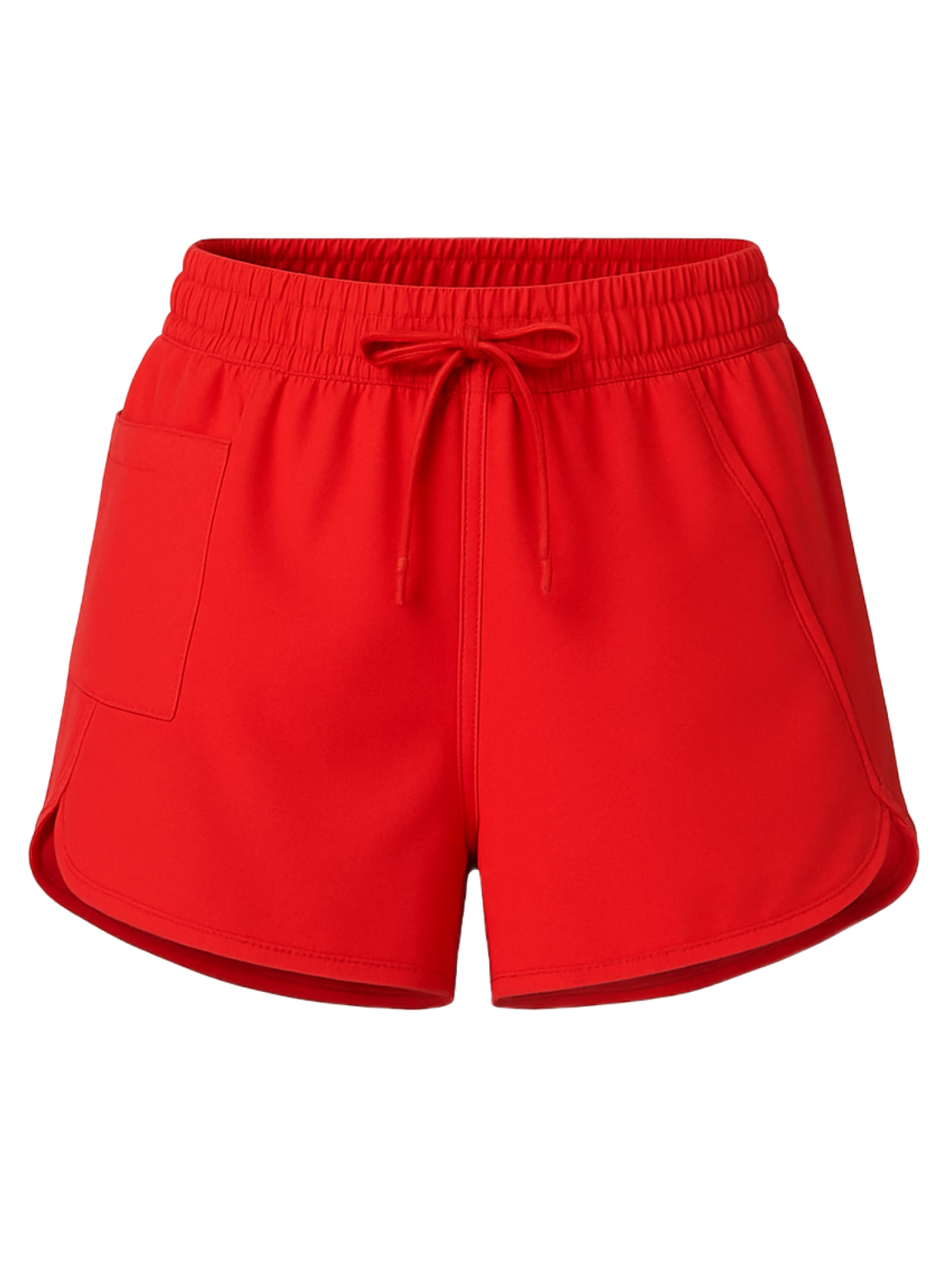 C&City Regular Zwemshorts in Rood: voorkant