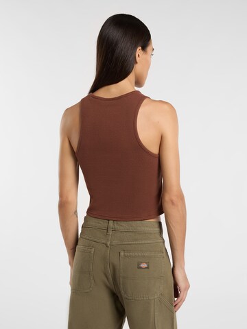 Top di DICKIES in marrone