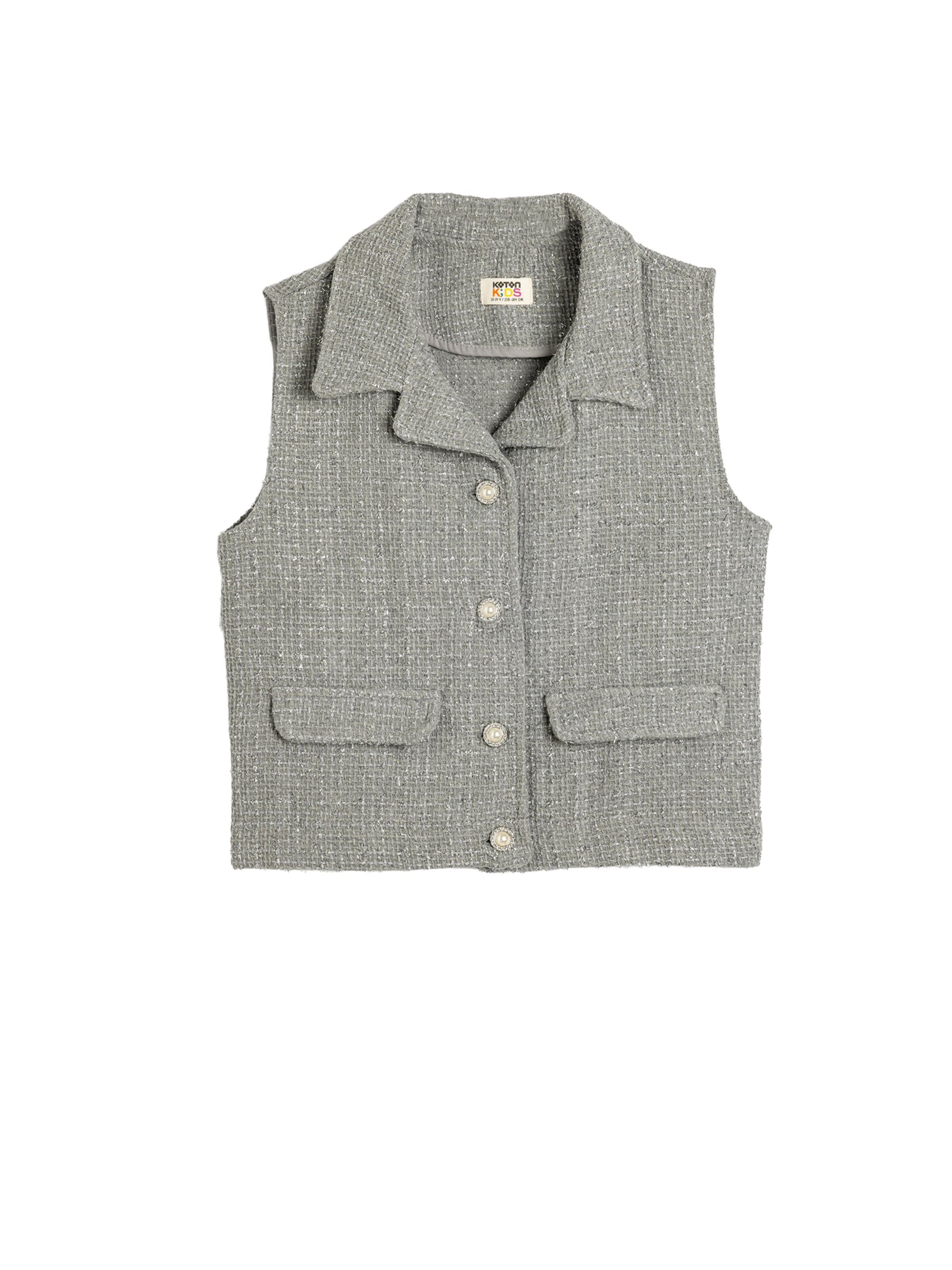 Koton Vest in Grey: front
