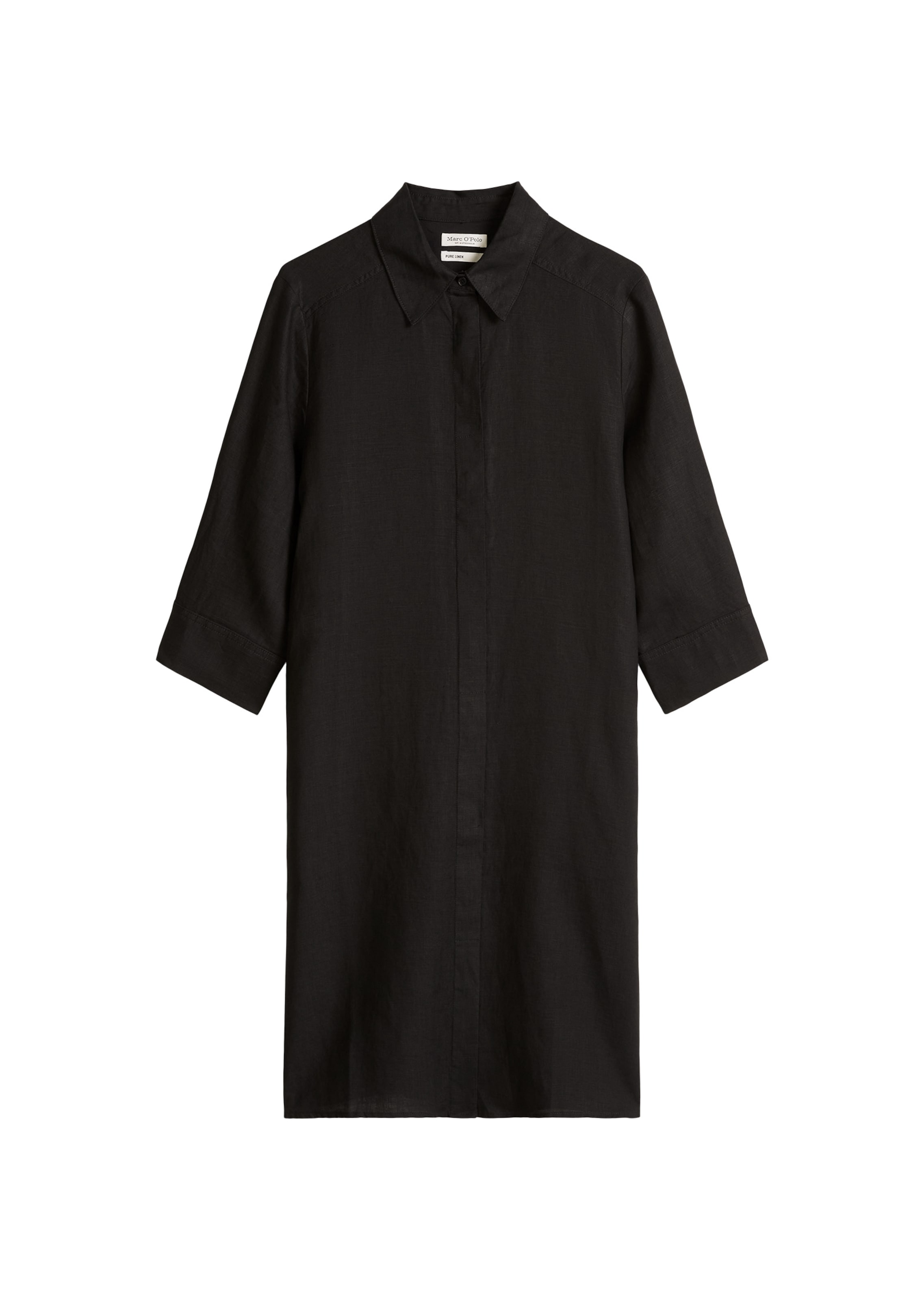Marc O'Polo Shirt dress in Black: front