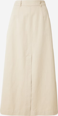 ECOALF Spódnica 'NARA' w kolorze beżowy: przód