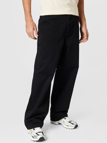 ABOUT YOU x Louis Darcis Regular Pants in Black: front