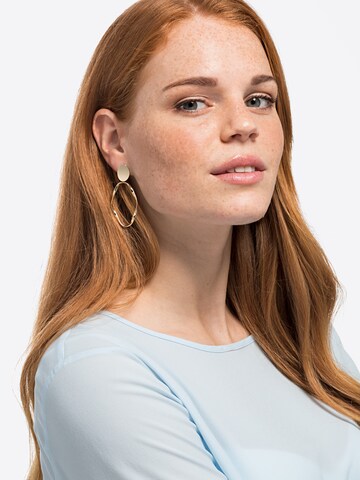 Boucles d'oreilles 'Evie' Heideman en or : devant