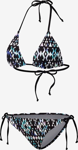 BECO the world of aquasports Triangel Bikini 'Eactive Side Tie' in Schwarz: predná strana