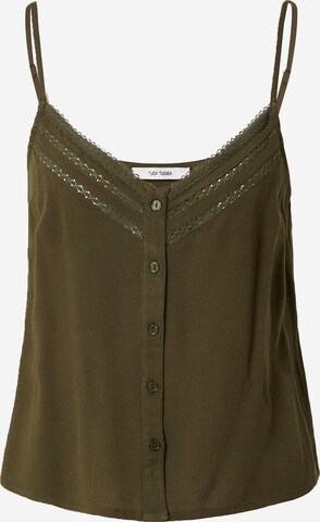 ABOUT YOU Top 'Leia' in Green: front