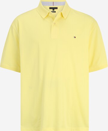 T-Shirt '1985' Tommy Hilfiger Big & Tall en jaune : devant