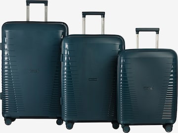 Worldpack Suitcase Set 'Havanna' in Blue: front