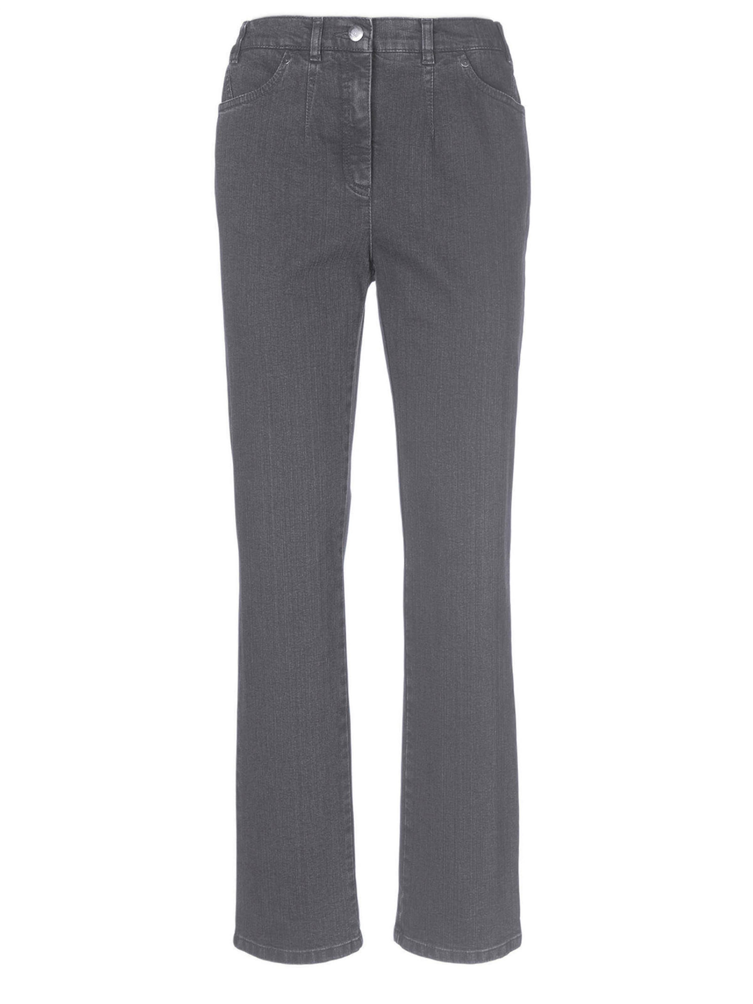 Jean 'Anna' Goldner en gris : devant