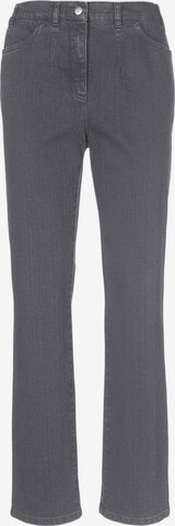 Goldner Jeans 'Anna' in Grey: front