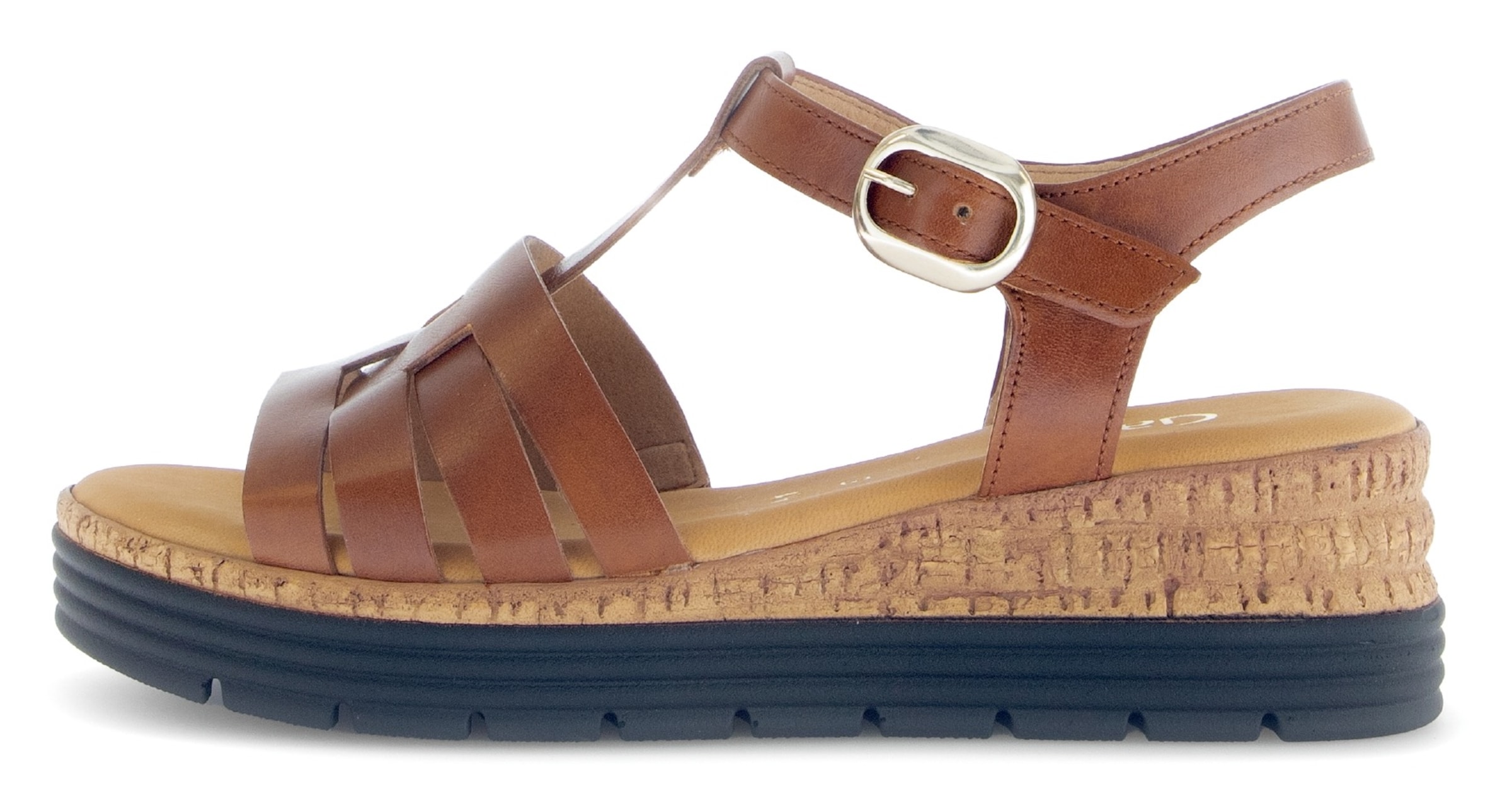 GABOR Sandale in Beige: Vorderseite