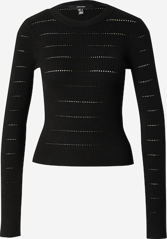 VERO MODA Pullover 'VMPAULA' in Schwarz: Vorderseite