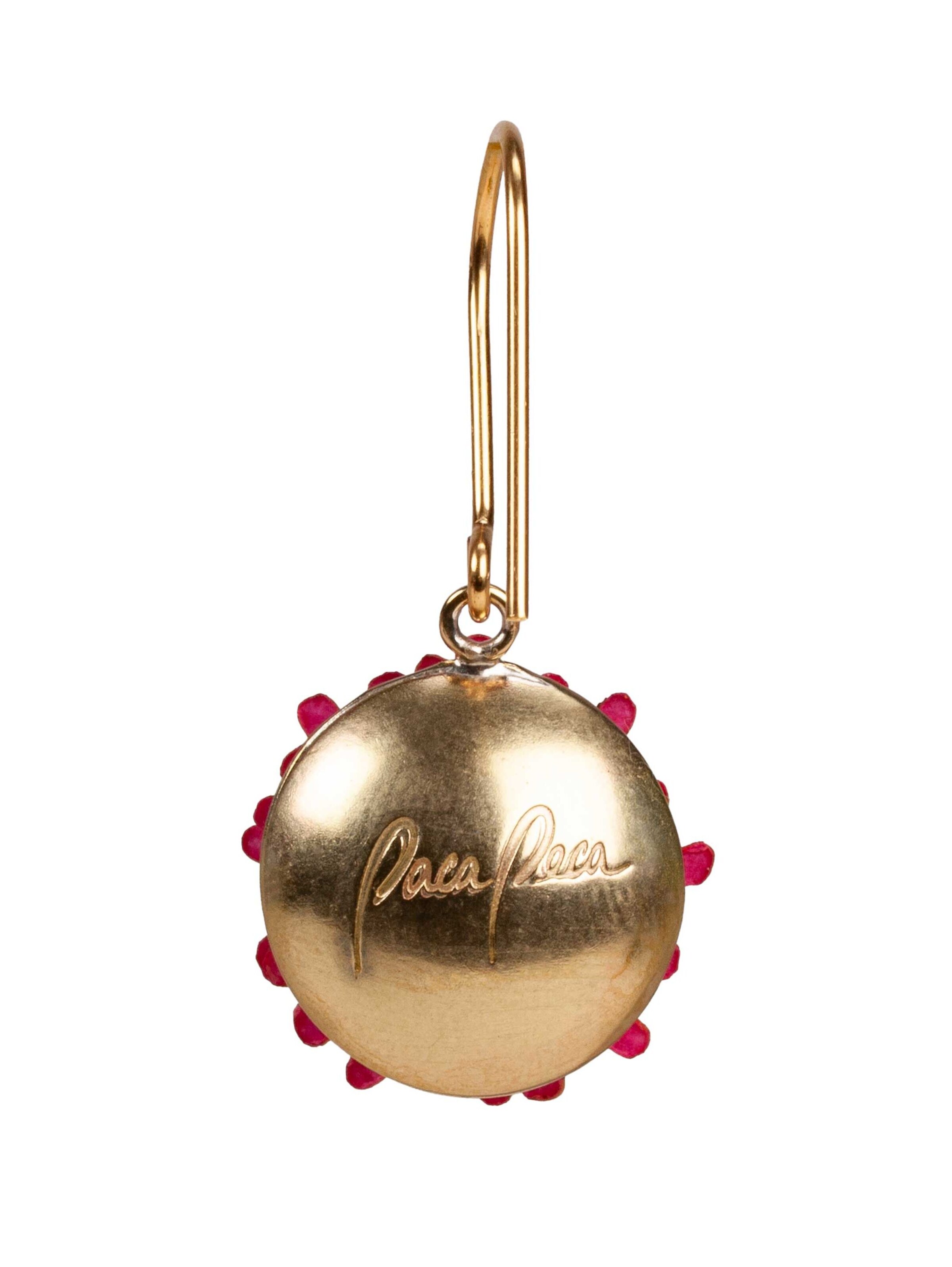 Gretchen Earrings 'Pam Pem' in Pink