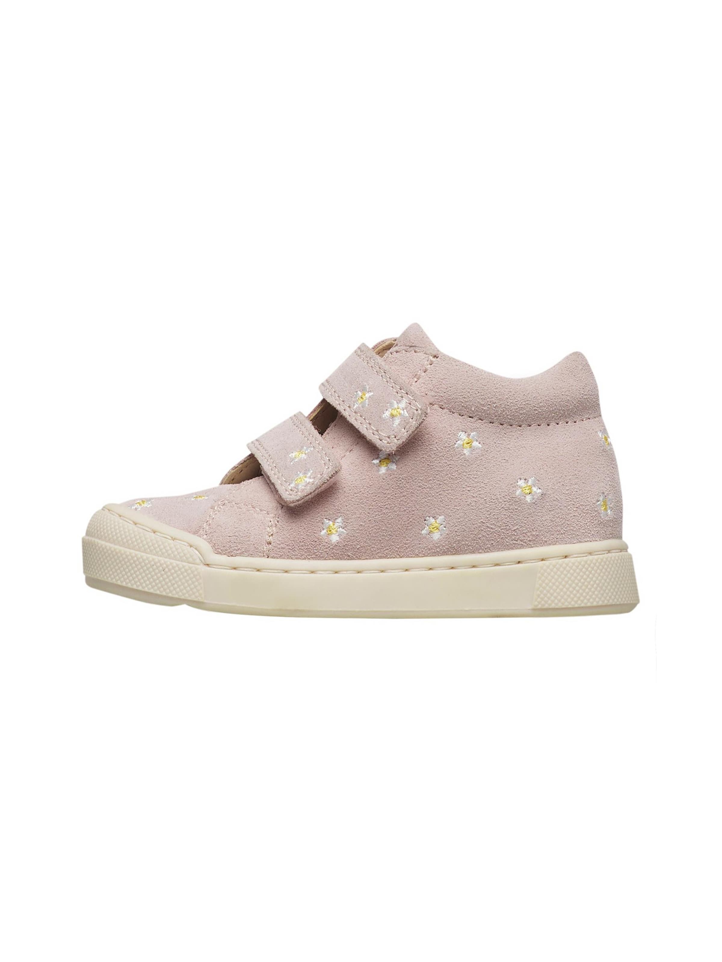 Falcotto Sneakers 'SNOPES EMBR.DAISIES VL' in Roze: voorkant