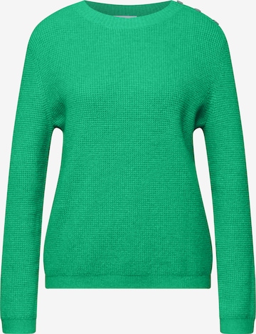 STREET ONE Pullover in Grün: Vorderseite