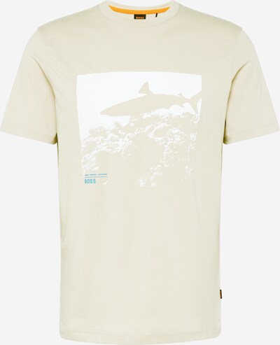 BOSS Shirt 'Sea horse' in de kleur Ecru / Hemelsblauw / Wit, Productweergave