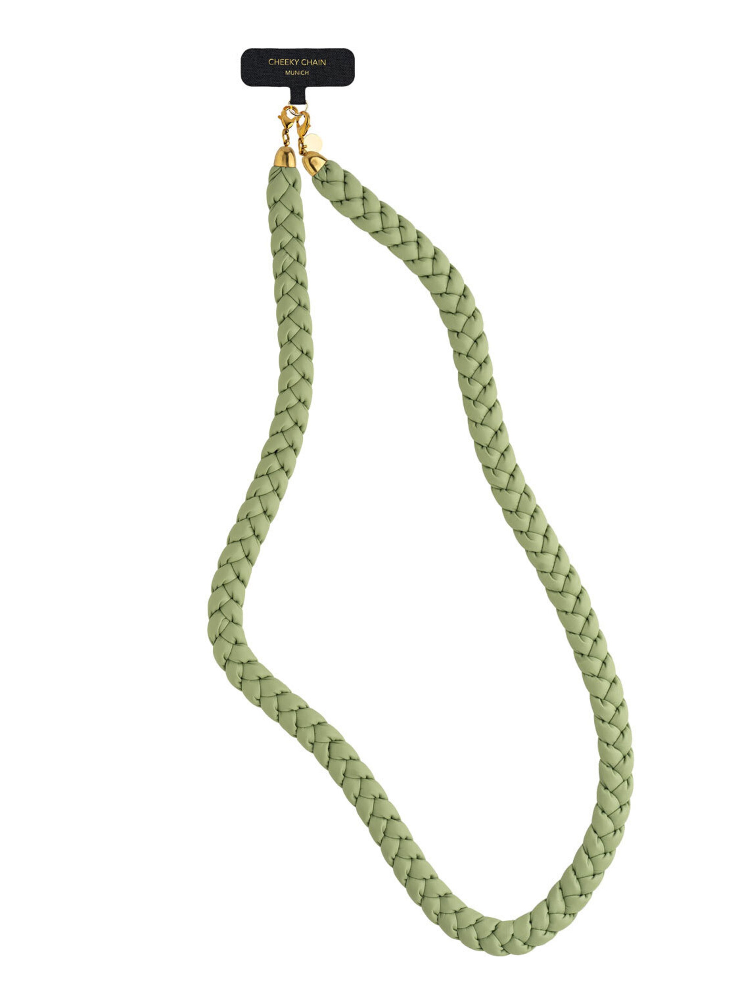 Cheeky Chain Munich Smartphone Case 'Heidi' in Green: front