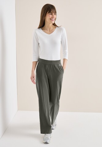 CECIL Loosefit Hose in Grün: Vorderseite