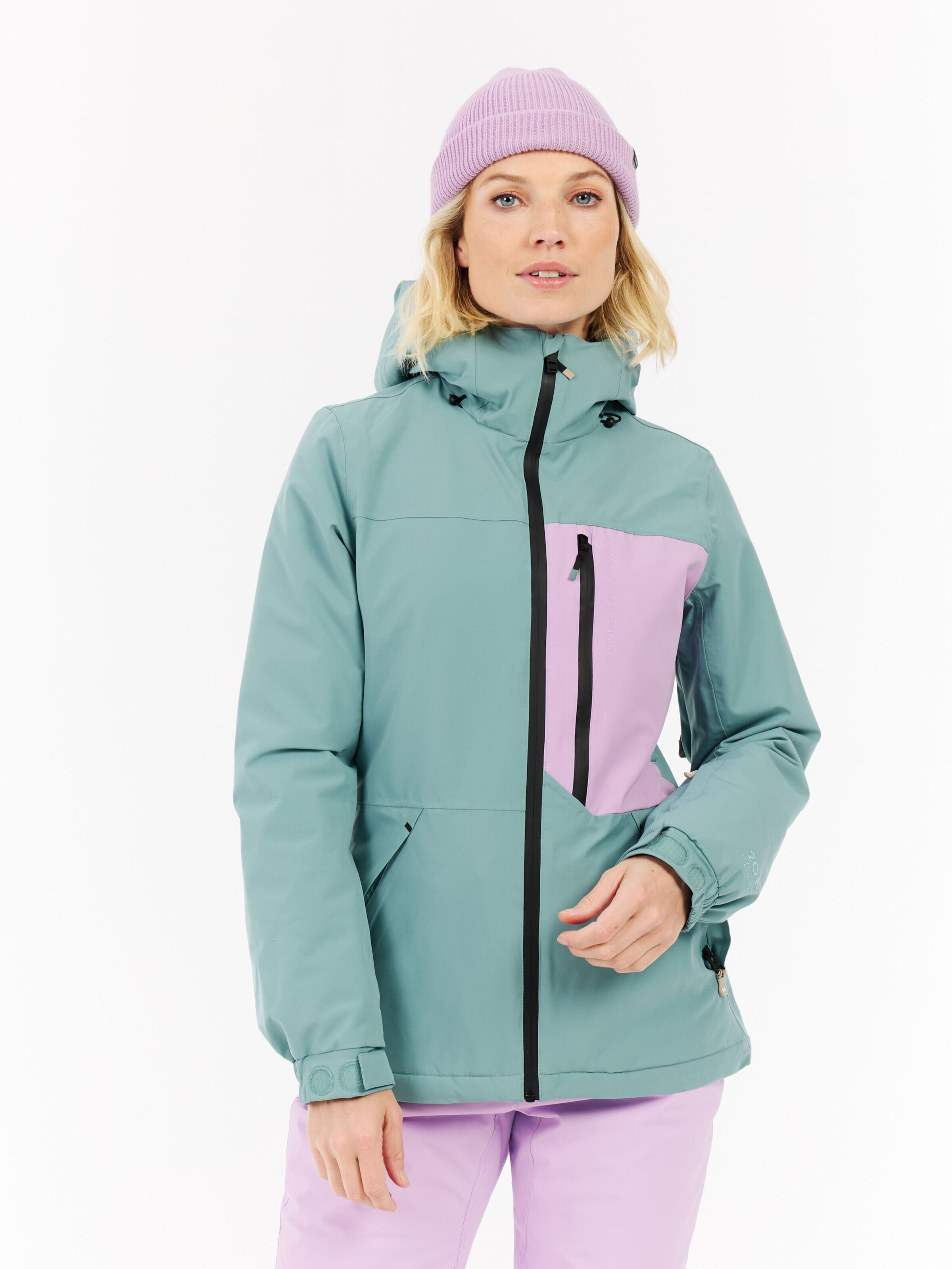 PROTEST Sportjacke 'PRTSalut'‌‌‌‌‌ in Blau: Vorderseite