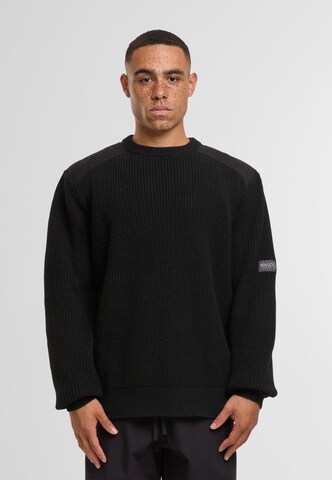 HALO Pullover in Schwarz: Vorderseite