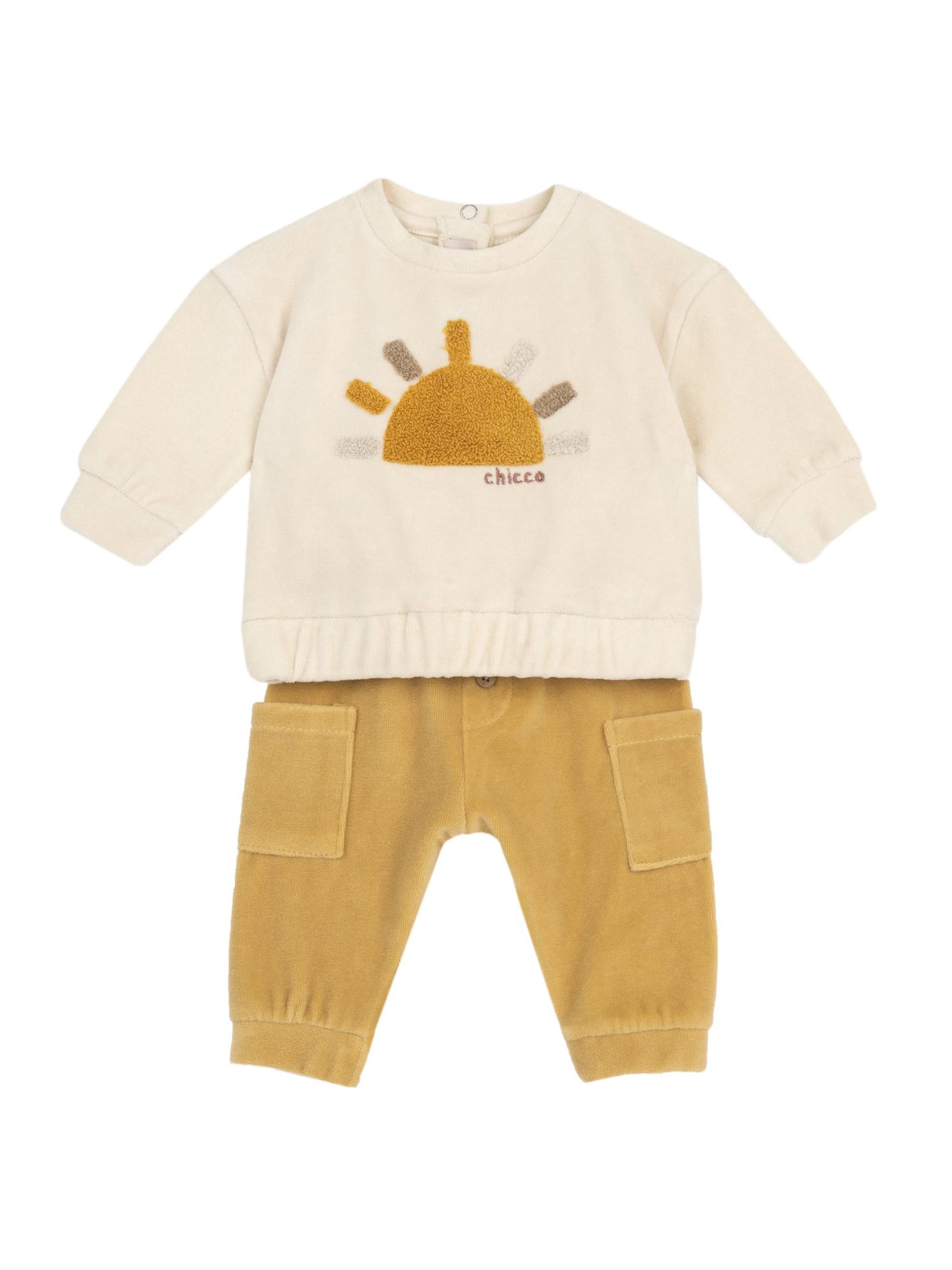 Chicco Set i beige: framsida