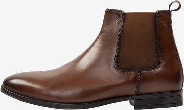 DreiMaster Klassik Chelsea boots 'Ledkin' in Brown: front