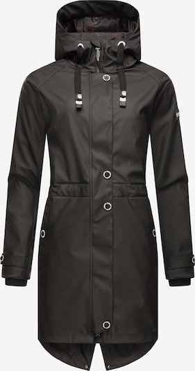 NAVAHOO Płaszcz funkcyjny 'Rainy Flower' w kolorze czarnym, Podgląd produktu
