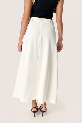SOAKED IN LUXURY Rok 'SLMalika' in Wit