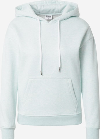 Urban Classics Sweatshirt in Blue: front